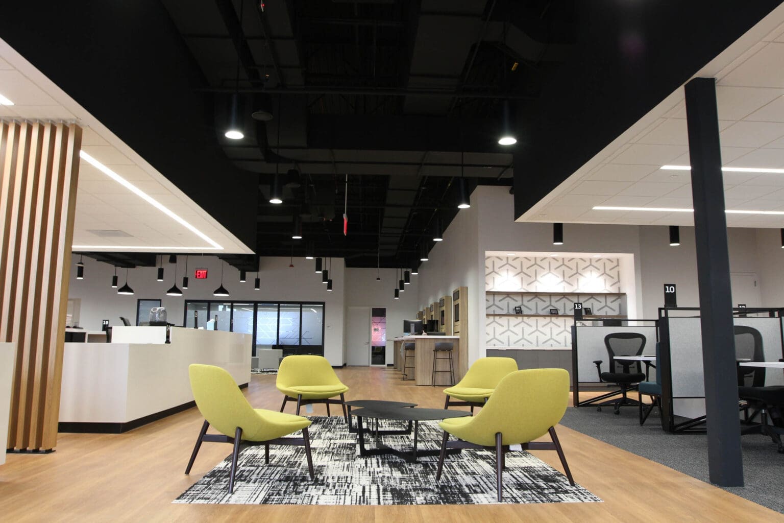 Interior image of the Uber Greenlight Hub in the Bronx, New York